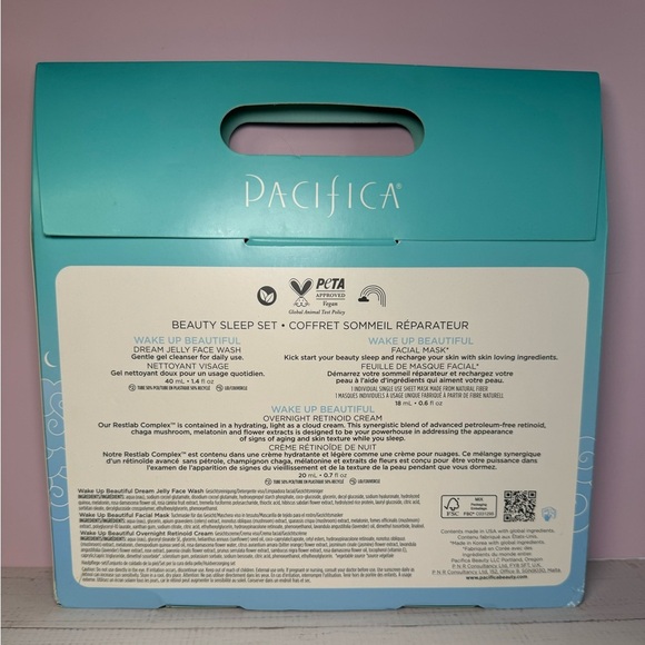 Pacifica WAKE UP BEAUTIFUL Beauty Sleep Set: Retinoid, Jelly Cleanser, Face Mask - Picture 2 of 3